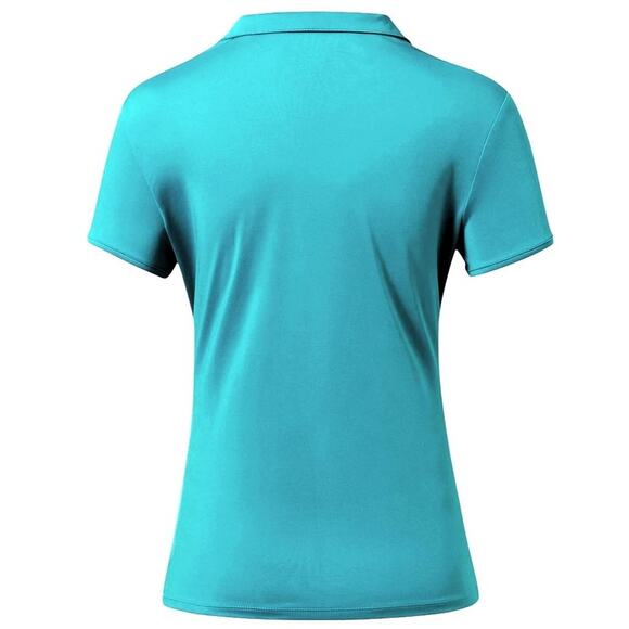 NWT ~ WILLIT Blue Quick Dry UPF 50 Sun Protection Activewear Top ~ Women's SMALL - Picture 4 of 11